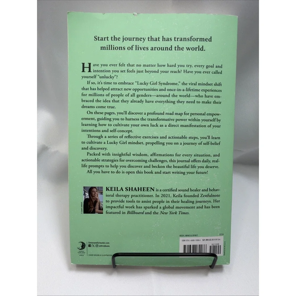 The Lucky Girl Journal: How Anyone Can Manifest the Life of Their Dreams NEW